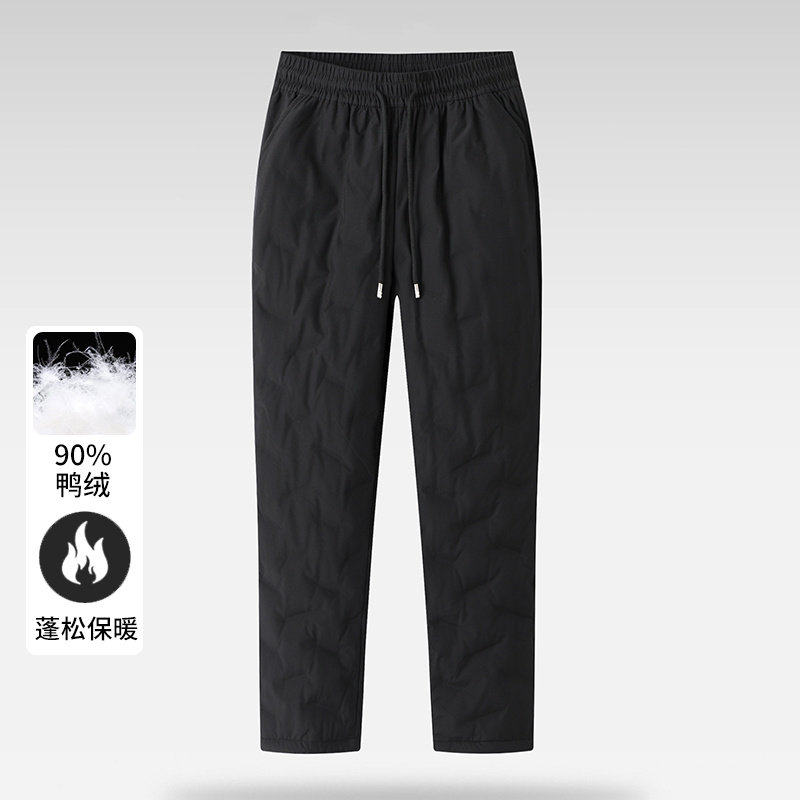 一线撤柜撤标2023年新款休闲百搭女士蓄热保暖高腰阔腿羽绒平脚裤,女装/女士精品,棉裤/羽绒裤,淘宝优惠券,粉丝福利购,淘宝优惠卷