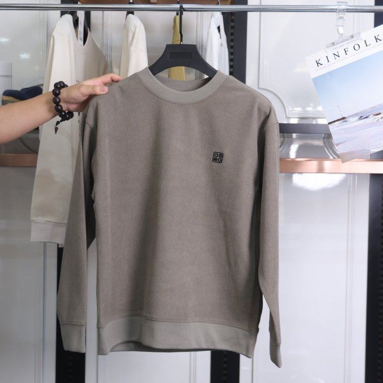 【杉家】撤标撤柜！春秋男士莫兰绒加厚保暖内搭字母圆标长袖卫衣,男装,卫衣,淘宝优惠券,粉丝福利购,淘宝优惠卷