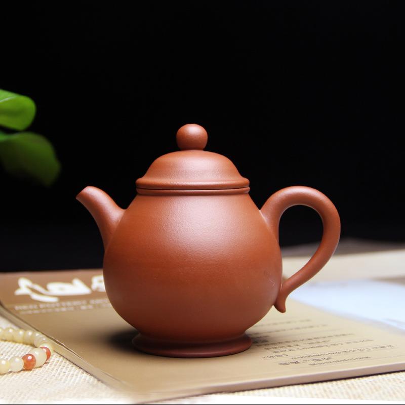 正宗宜兴国工红泥紫砂壶全手工名家李利高升壶小容量原矿茶壶茶具