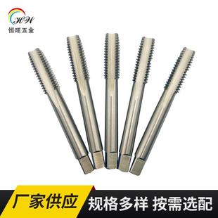 M35高速钢直槽机用丝锥含钴镀钛手用丝锥HSS全磨制不锈钢用丝锥