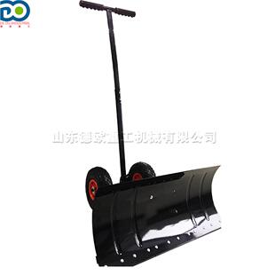 手推式环卫除雪铲便携式物业小区铲雪工具冬季雪融淤泥铲除机