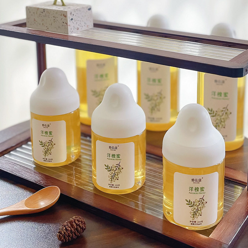 洋槐土蜂蜜250g小瓶装挤压食用
