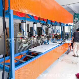 密集母线槽装配线,卡扣式母线槽手动组装线,齿轮送料铆接机