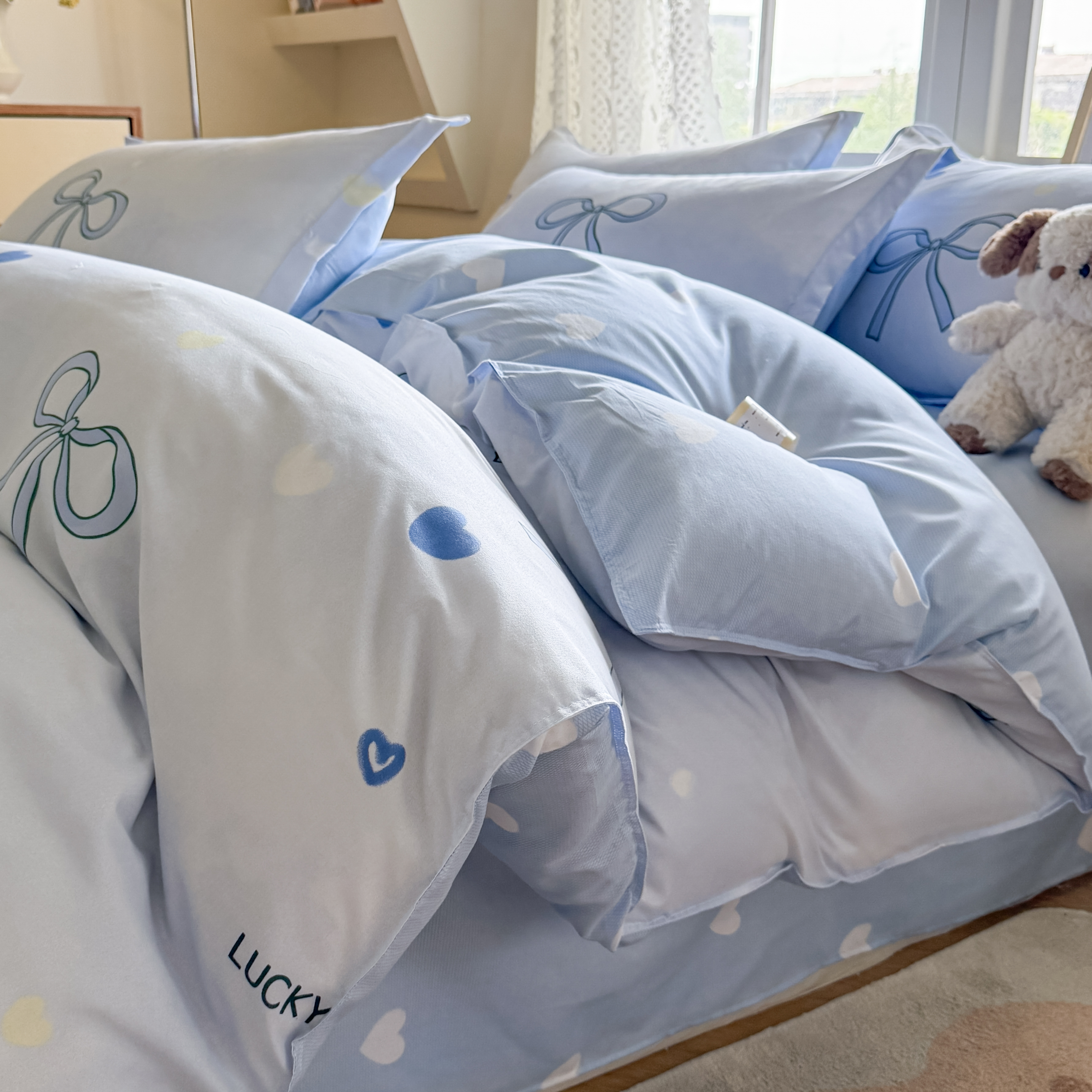 单独被套单件学生宿舍单人被罩1米5亲肤水洗棉卡通被套2025年新款