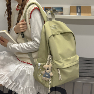 通勤轻便软书包初中女生小学生2025新款背包高中生大学生双肩包包