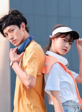 新款F860潮样挂脖风扇时尚便捷360°全方位颈部环绕出风4风机设计