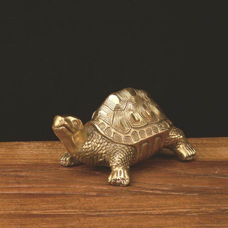 铜乌龟摆件长寿龟龙龟巴西铜器工艺品厂家