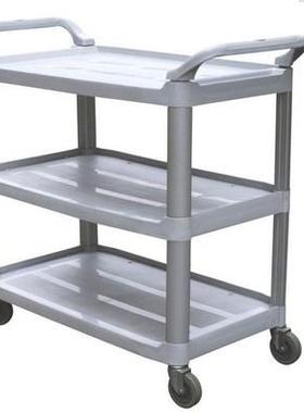 大号AF08161移动餐车AF08162小号多用途三层手推车AF08162A带桶