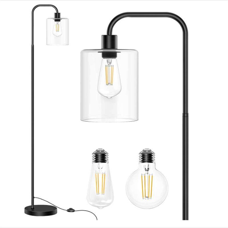 跨境美式落地灯复古工业风创意乡村简约客厅沙发卧室床头装饰台灯
