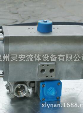 XT145不锈钢气动头气动双单作用弹簧复位304不锈钢防腐316执行器