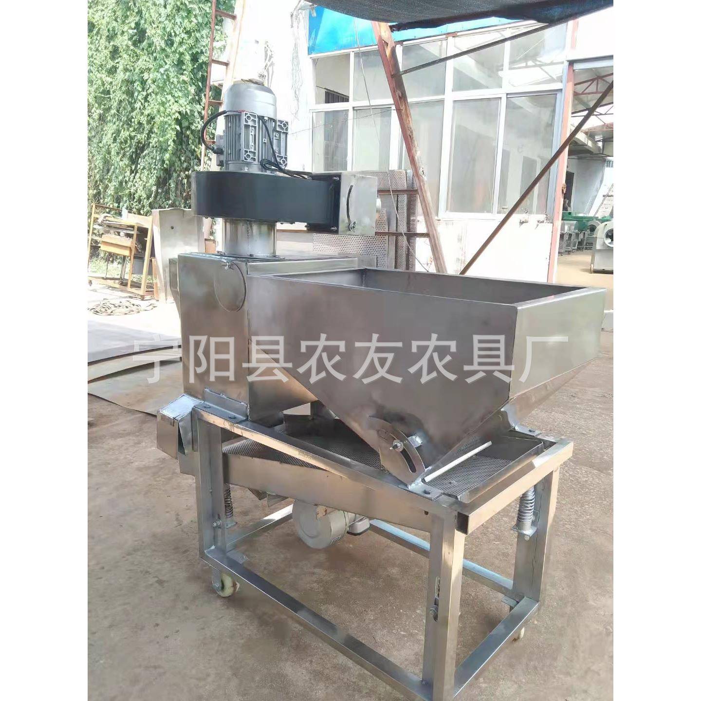重庆瓜子筛选机西南瓜子清选机双层振动筛除葵花籽瘪壳挑选机