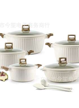 OSFE pro系列12PCS厨房家通用不攒锅具套装