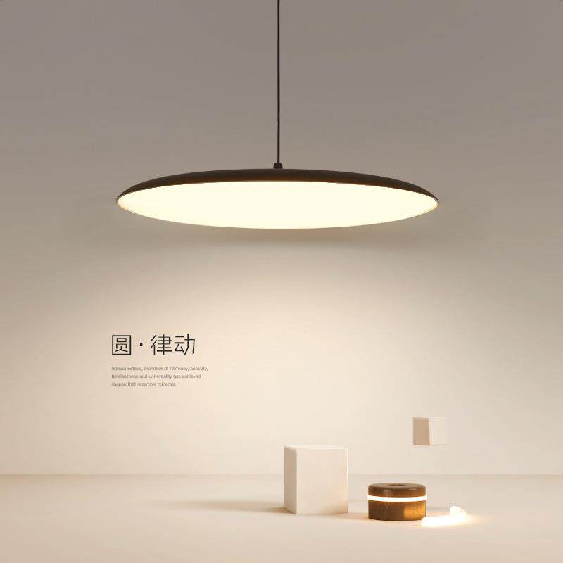 现代简约led餐厅灯北欧餐厅吊灯单头极简餐吊灯书房间办公室灯具