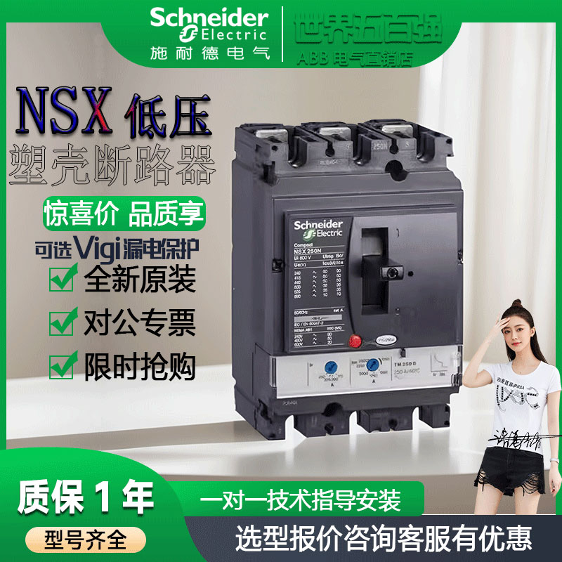 空气开关断路器施耐德NSX100160a