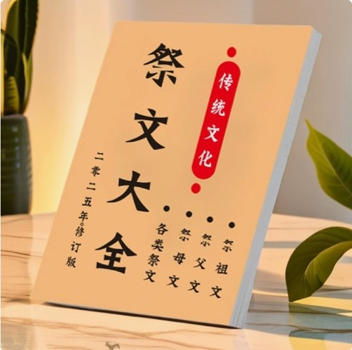 【首页精选】祭文大全2025年新编传统文化 民俗经典 高清印刷用纸