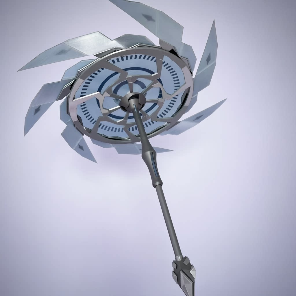 王者荣耀公孙离记忆之芯cos道具伞3D打印组装材料包cosplay武器