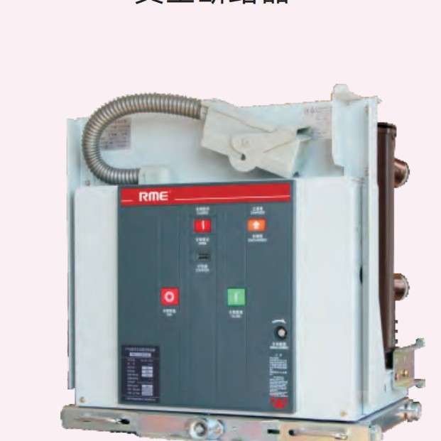 上海人民RMV1 (RMVS1 VS1)户内高压真空断路器12KV 固封极柱 侧装