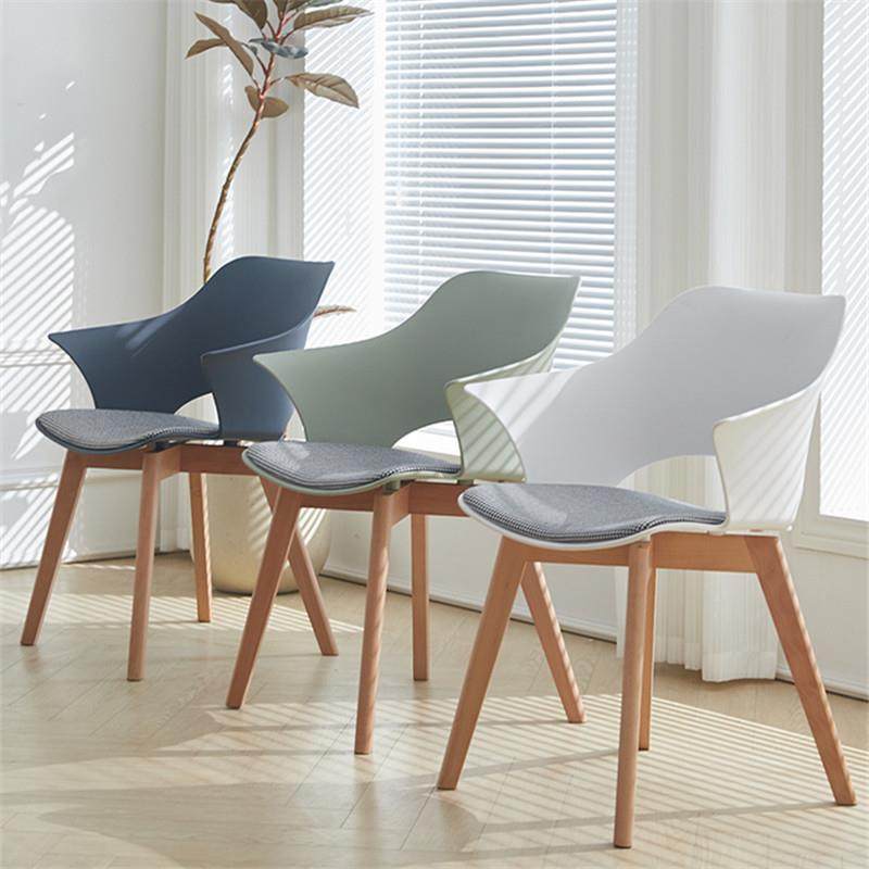 北欧餐椅创意休闲办公椅靠背洽谈椅民宿食堂加厚凳子家用塑料椅子,3C数码配件,USB灯,淘宝优惠券,粉丝福利购,淘宝优惠卷