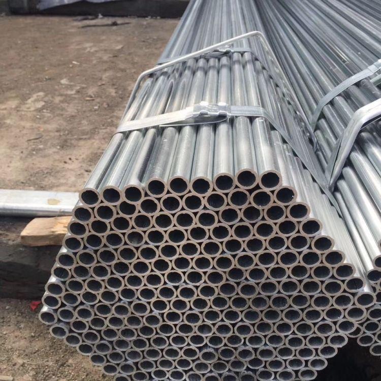 镀锌大棚钢管防锈热镀锌温室骨架养殖卷膜种植弯管立柱圆管定制