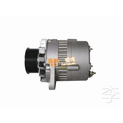 挖掘机配件日立200-5/住友200A3五十铃6BG1发电机12V24V双槽