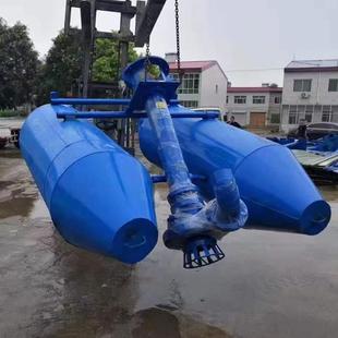 泥浆清淤泵鱼塘清淤泵高压冲击泵浮筒抽沙泵耐磨泥沙泵河道清淤泵