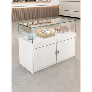 珠宝柜台样品展览陈列柜博物馆文物展台商场玻璃陈列柜定制