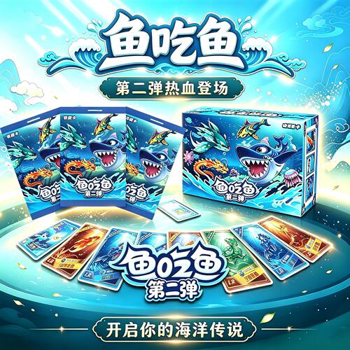 鱼吃鱼卡片第二弹海洋传说稀有鱼