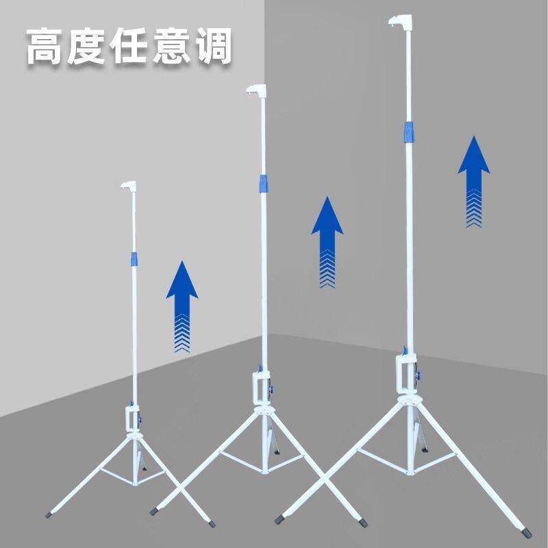 热销移动便携折叠投影仪幕布支架屏幕支架家用不锈钢金属三角落地
