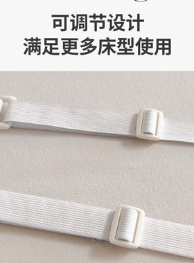 内嵌式床裙不带床面松紧床围裙单件欧式防滑床罩裙式花边四季通用