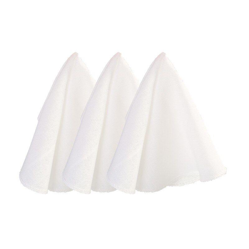 蒸尚美白色棉布蒸笼布不粘 蒸笼布垫圆形透气蒸包子馒头纱布多张