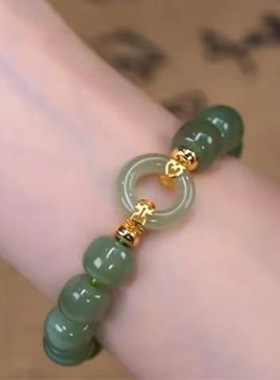 平安优雅手链复古女款手饰2025轻奢妈妈手串生日女友