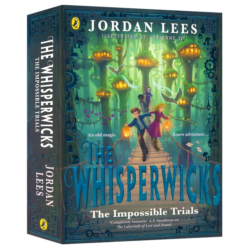 The Whisperwicks The Impossible Trials 低语者2 不可能的试炼 青少年恐怖惊悚奇幻冒险小说 英语章节书 英文原版进口图书