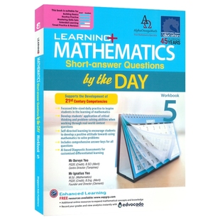 进口图书 Learning 新加坡英语 Short Workbook 英文原版 5年级 The 简单题 Mathematics Day Questions 学习数学 Answer SAP