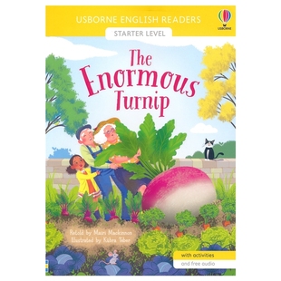 Usborne English Readers The Enormous Turnip Hound of the Baskervilles 英语小读者 儿童英语分级读物 英文原版进口图书