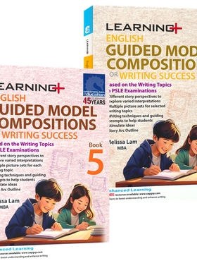 新加坡英语写作 SAP Learning English Guided Model Compositions For Writing Success小学写作练习册 5-6年级作文教辅 英文原版