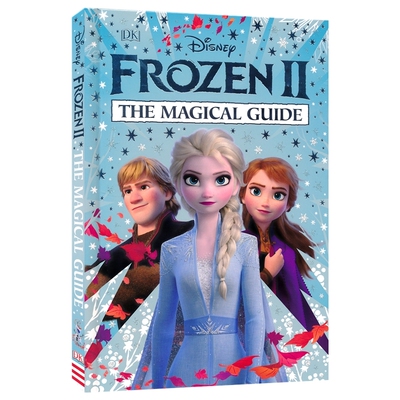 Frozen 2  The Magical Guide 冰雪奇缘2 魔法指南 益智游戏活动书  趣味问答 文字测试题 儿童课外读物 英文原版进口图书