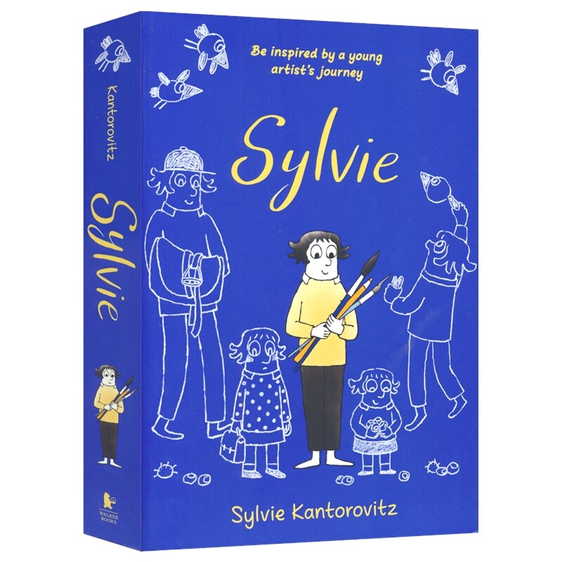 Sylvie A Graphic Memoir 西尔维 图像回忆录 自传体漫画 图像小说 青少年英语课外读物 英文原版进口儿童图书