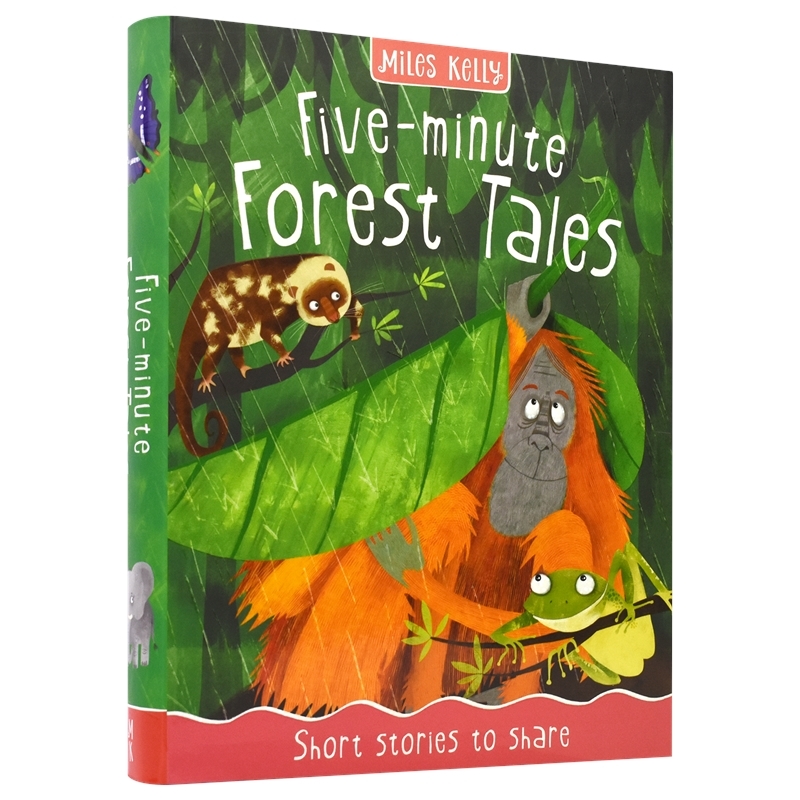 Five-minute Forest Tales 五分钟故事 森林动物 睡前读物 培养英语语感 5岁+ 英文原版进口儿童图书