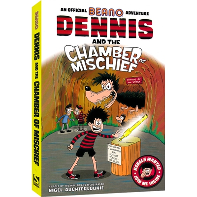 Dennis and the Chamber of Mischief 丹尼斯和恶作剧屋 英文初章书 中学生课外读物 8-12岁 英文原版进口图书