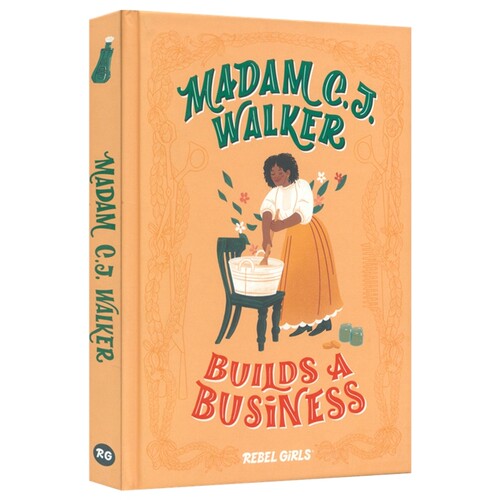 Madam C. J. Walker Builds a Business 沃克夫人创业记 美国首位白手起家的女性百万富翁 传记故事书 英文原版进口儿童图书