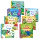 进口图书 and Little Usborne 低幼探索树林翻翻页洞洞书 Lift Woods 英文原版 Look 宝宝儿童英语早教故事绘本认知启蒙精装