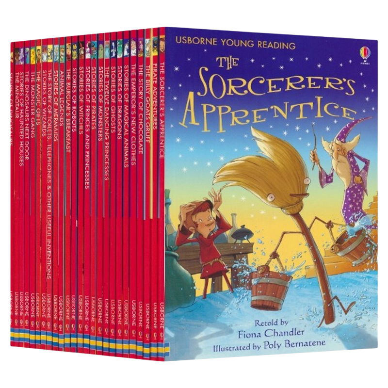 The Usborne Reading Collection 尤斯伯恩第三个图书馆 桥梁故事书 分级读物 课外读物 英文原版进口儿童图书,书籍/杂志/报纸,儿童读物原版书,淘宝优惠券,粉丝福利购,淘宝优惠卷