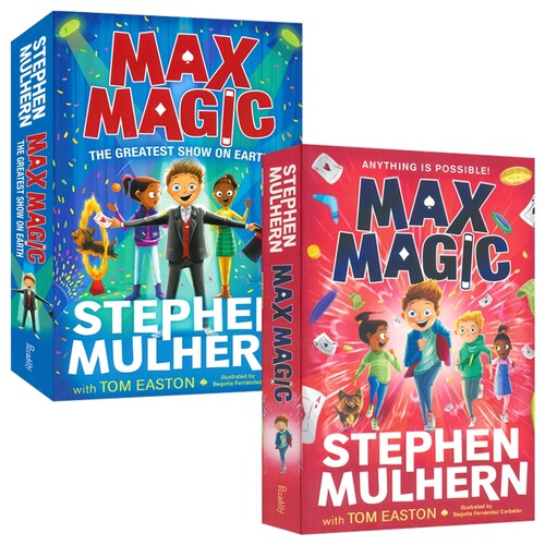 Max Magic 麦克斯魔术系列1-2 Anything is Possible The Greatest Show on Earth 英文初章书 中学生课外读物 英文原版进口图书