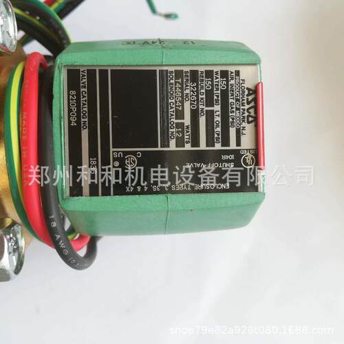 ASCO 电磁阀 超低功耗 8210P094 24dc 2通阀