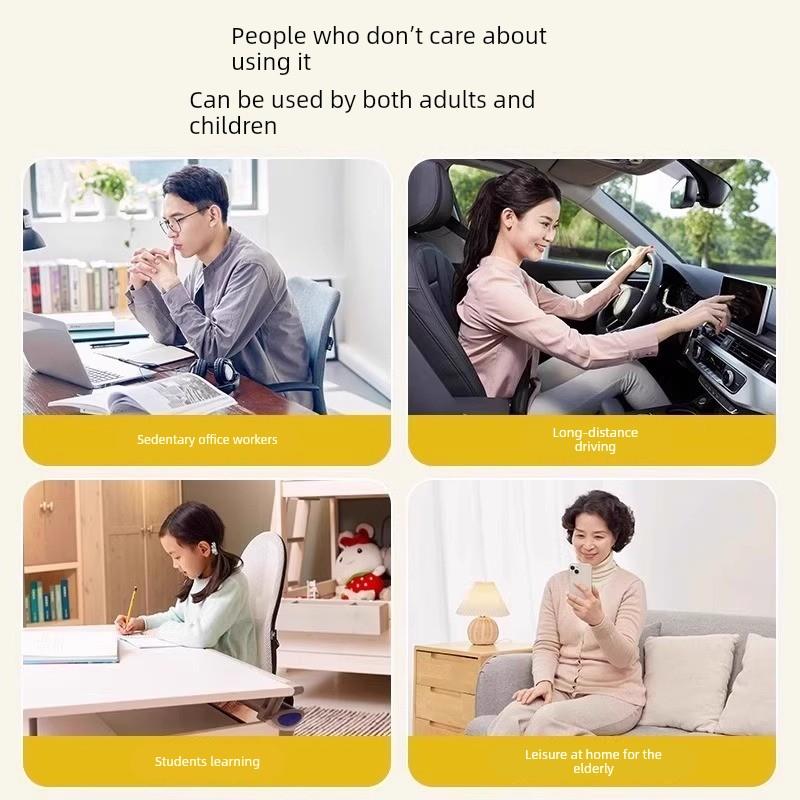 人体工学腰垫集成坐椅脊柱腰支撑坐垫办公室久坐不累的神器