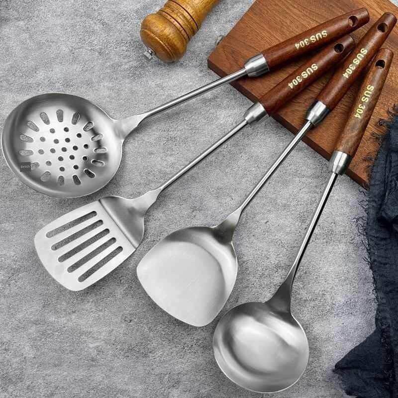 不锈钢厨具套装烹饪铲厨房铲全套家用铲七件套炊具