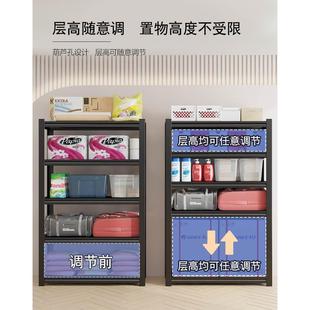 货架多层置物架落地家用超市阳台仓库储藏室加厚钢制储物架收纳架