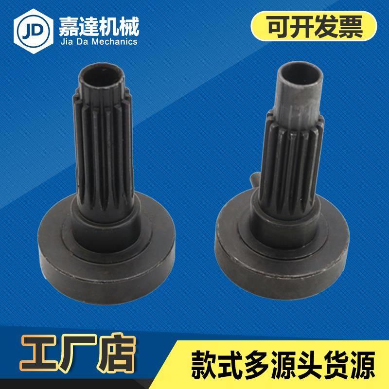 4508/6516自动攻丝机配件横齿轴齿轮轴行程自动化攻牙机齿心齿条