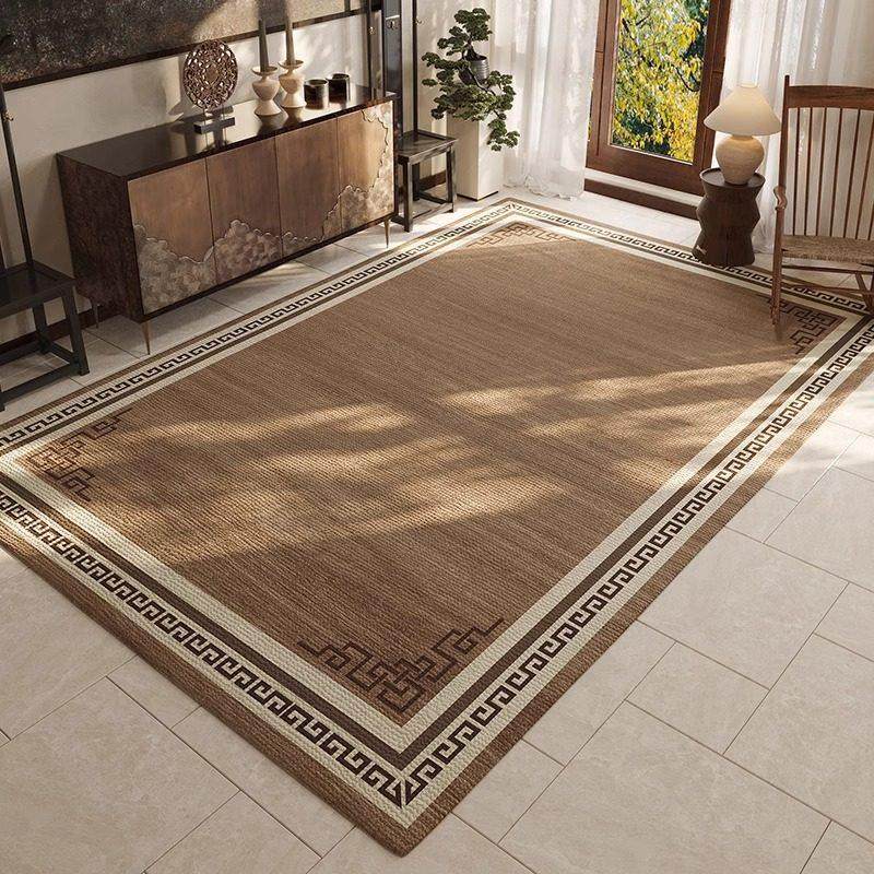 地毯客厅沙发茶几毯轻奢高级感中式卧室床边毯大面积满铺地垫家用