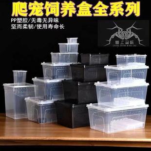 爬宠饲养盒蜗牛蜘蛛角蛙乌龟两栖爬虫饲养箱蟋蟀蟑螂面包虫蝾螈蟹
